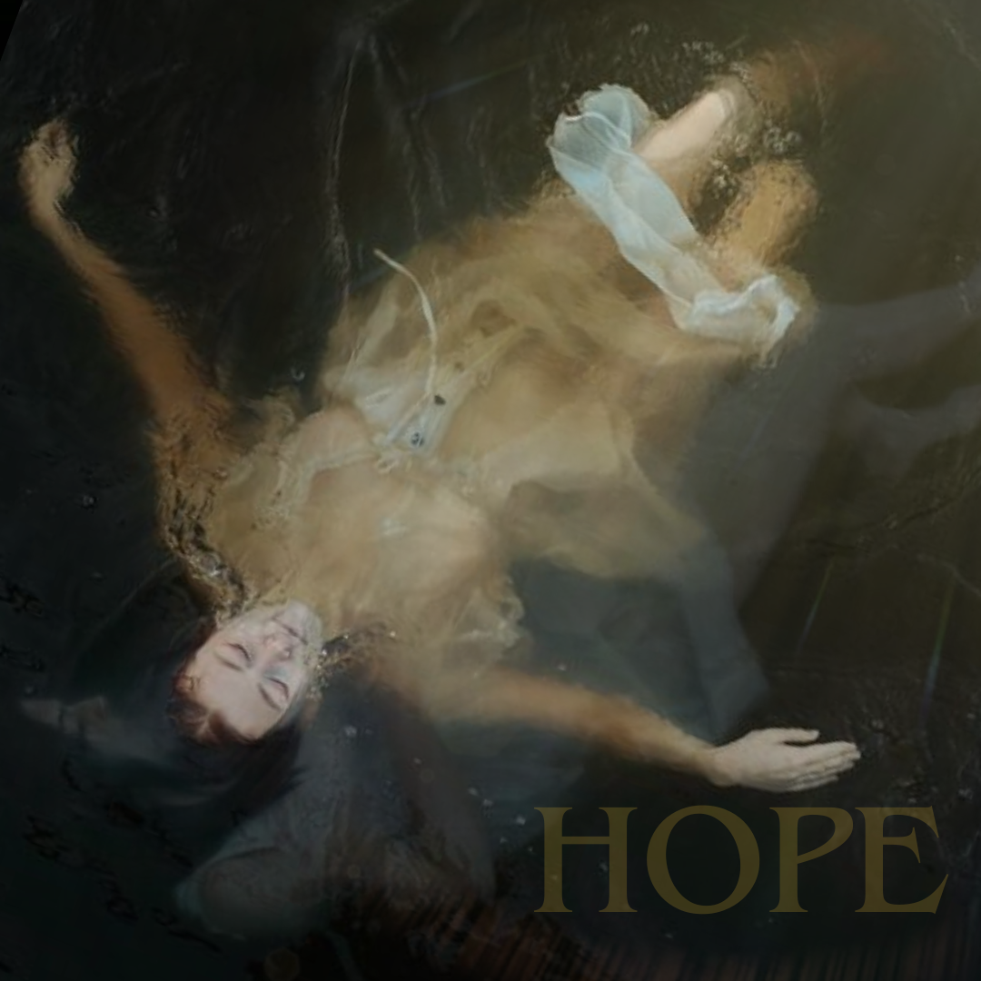 Hope – typographic poster