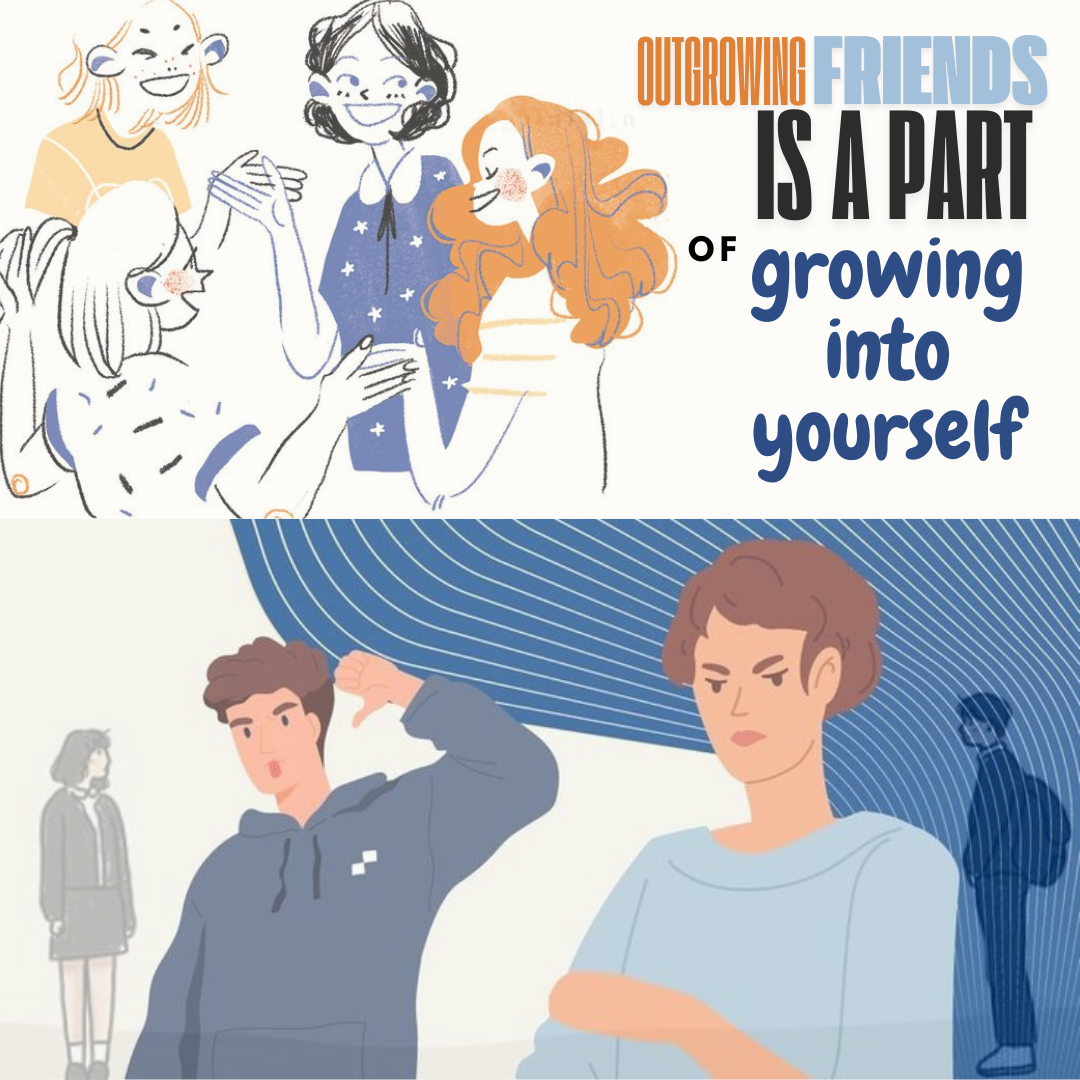 Outgrowing – typographic poster