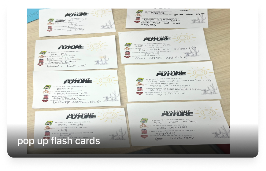 Flash-card prompts